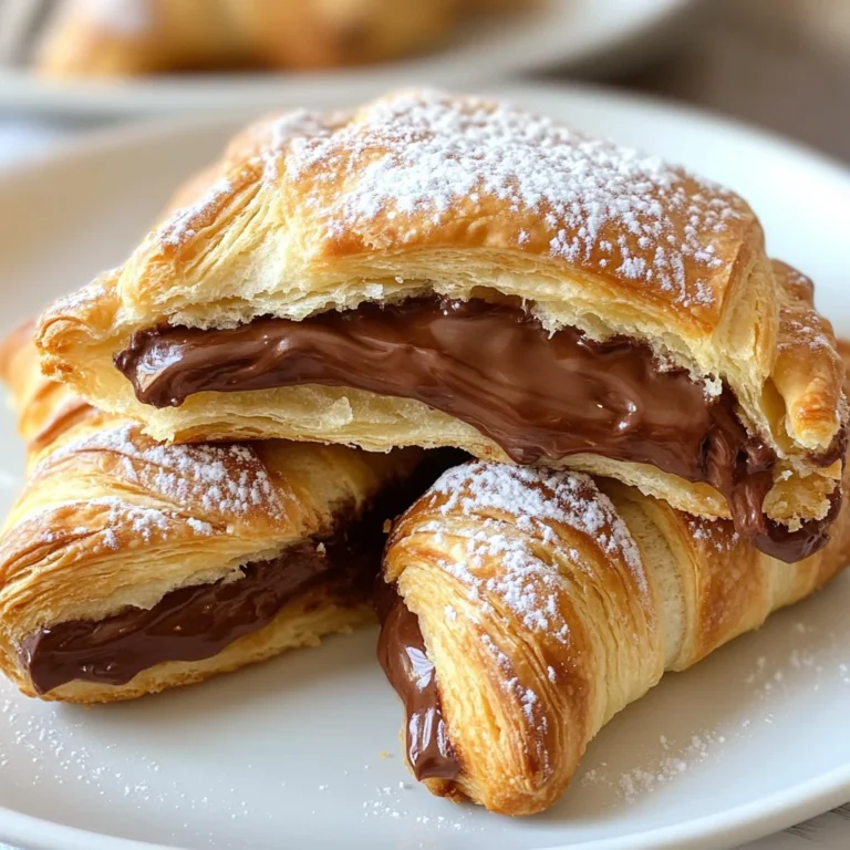 Air Fryer Nutella Crescent Rolls: A Sweet Delight Awaits!
