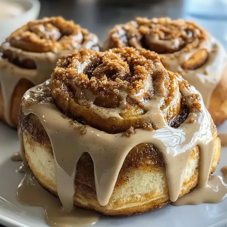 Biscoff Cinnamon Rolls with Cookie Butter Frosting