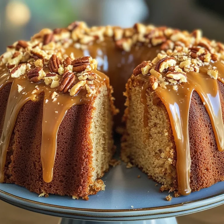 Brown Sugar Caramel Pound Cake