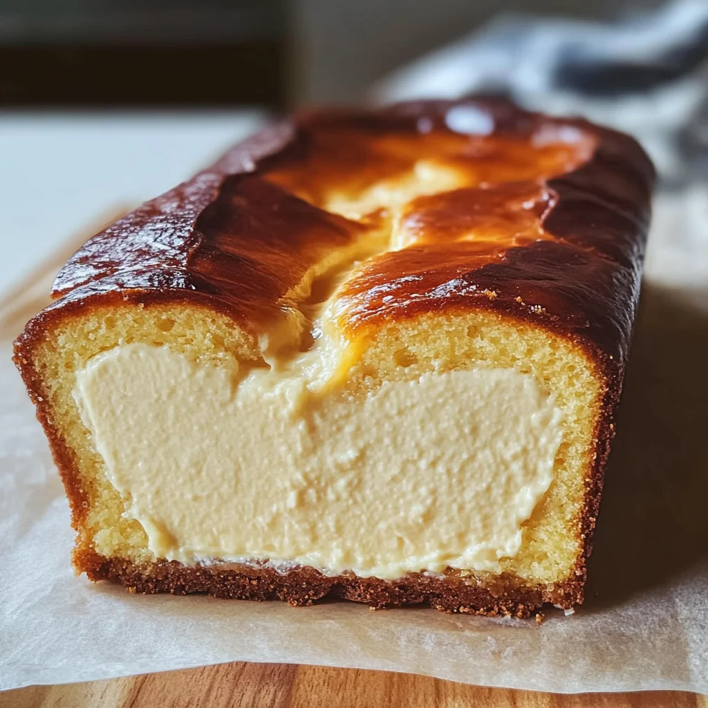 Burnt Basque Cheesecake Loaf
