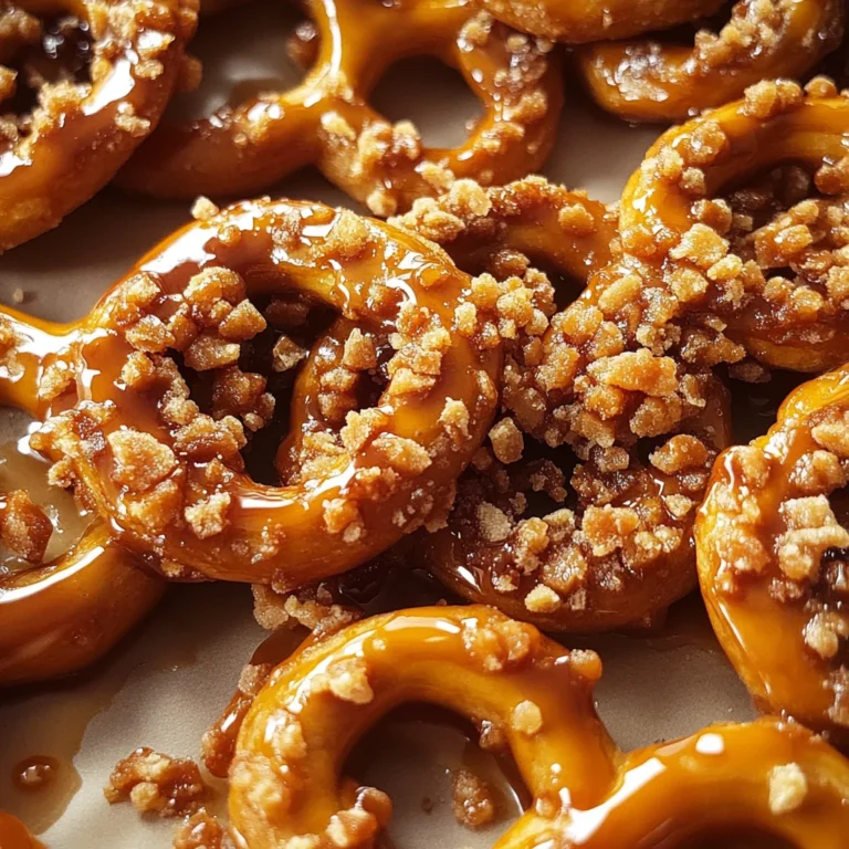 Butter Toffee Pretzels