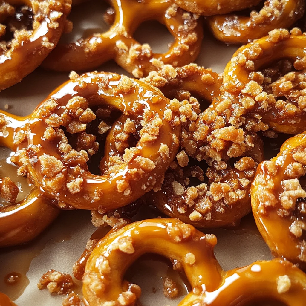 Butter Toffee Pretzels