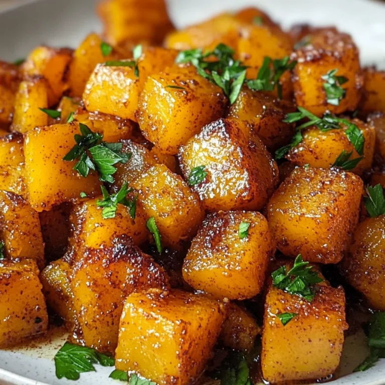 Easy Cinnamon Roasted Butternut Squash Recipe