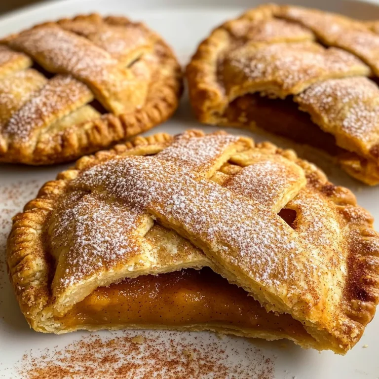 Easy Pumpkin Hand pies