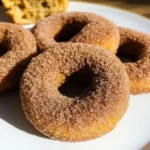 Gluten-Free Pumpkin Donuts with Cinnamon & Sugar
