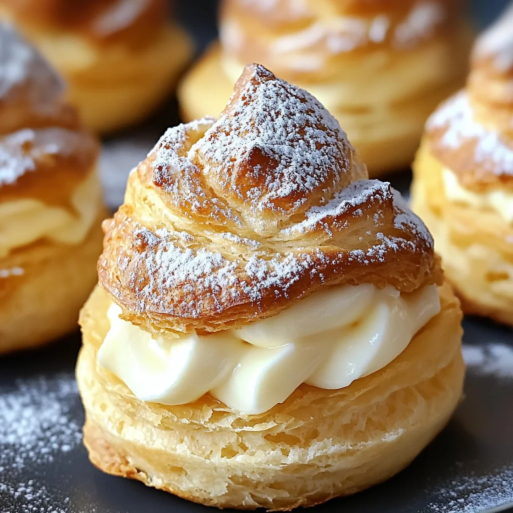 Indulgent Cream Puff Recipe with Luscious Vanilla Filling