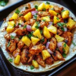 Savory Chicken Al Pastor Tacos with Sweet Pineapple Twist
