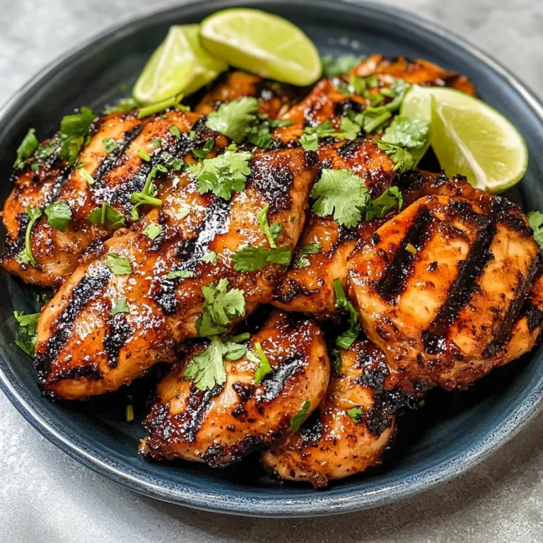 5-Minute Zesty Chili Lime Marinade