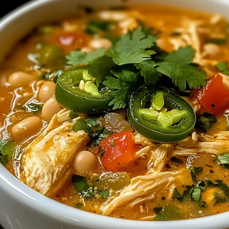 Cajun White Chicken Chili