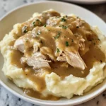 Chicken and Gravy (over mashed potatoes)