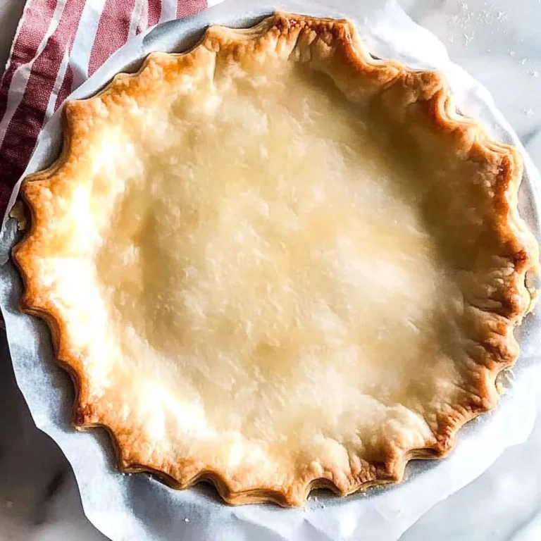 Easy Homemade Pie Crust