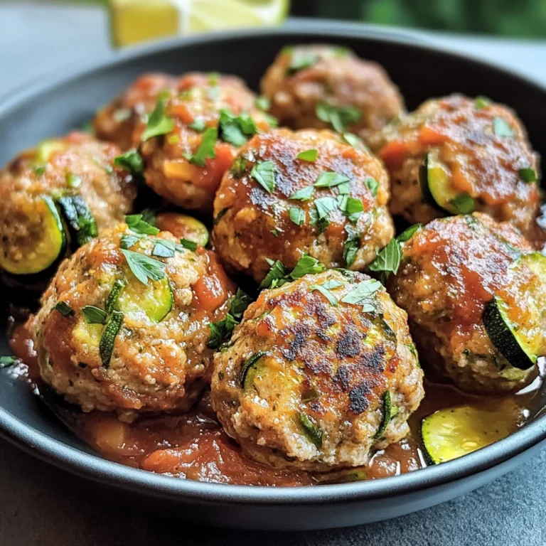 Easy Protein Turkey Zucchini Meatballs That Boost Healthy Eats
