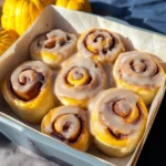 Homemade Pumpkin Chai Cinnamon Rolls