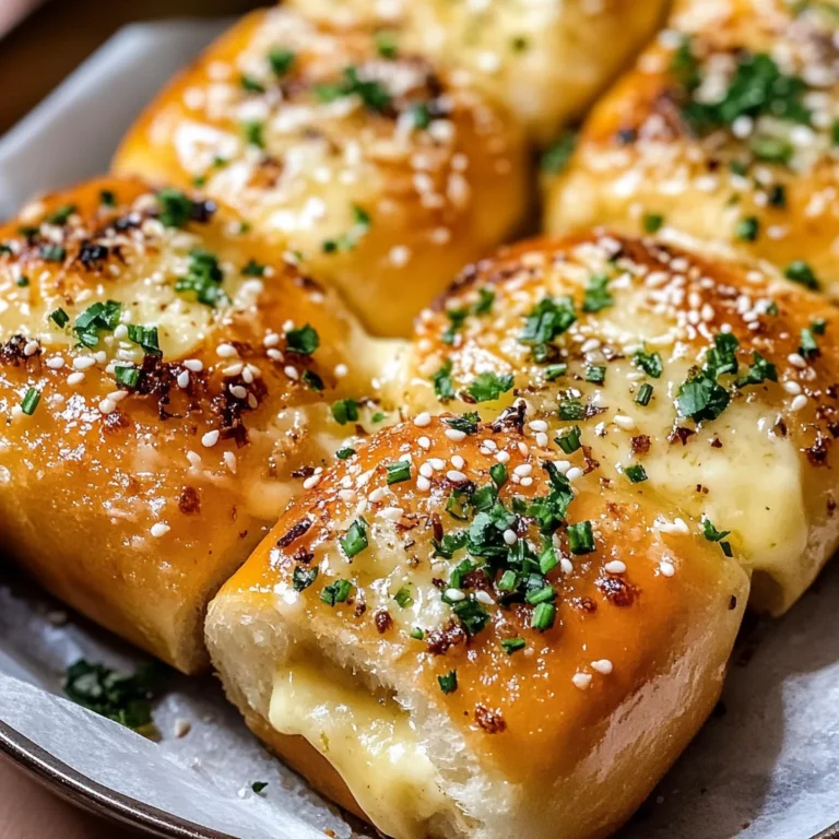 Korean Garlic Cheese Bread