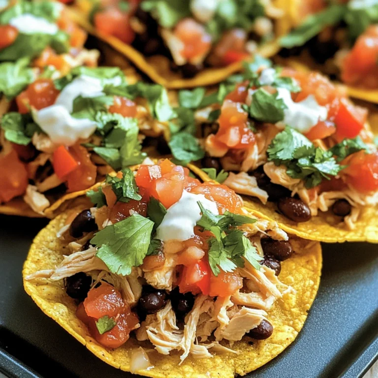 Mexican Rotisserie Chicken Tostadas