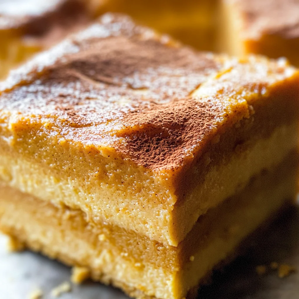Pumpkin Magic Custard Cake Recipe
