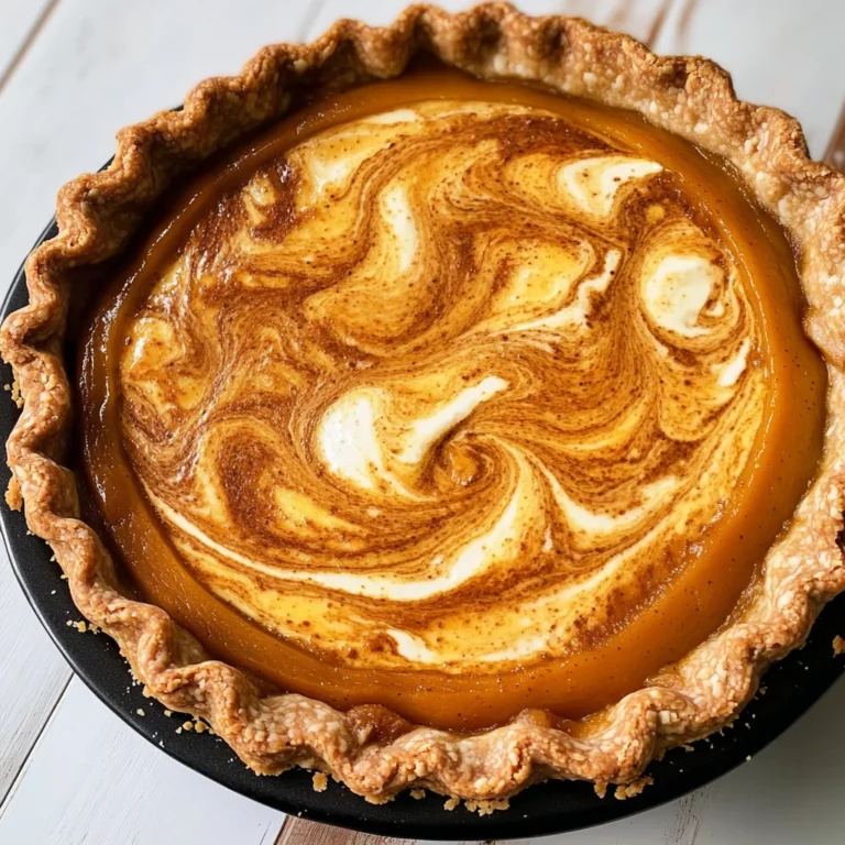 Pumpkin Mascarpone Pie