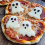 Spooktacular Mini Ghost Pizzas That Are Eerily Easy to Make