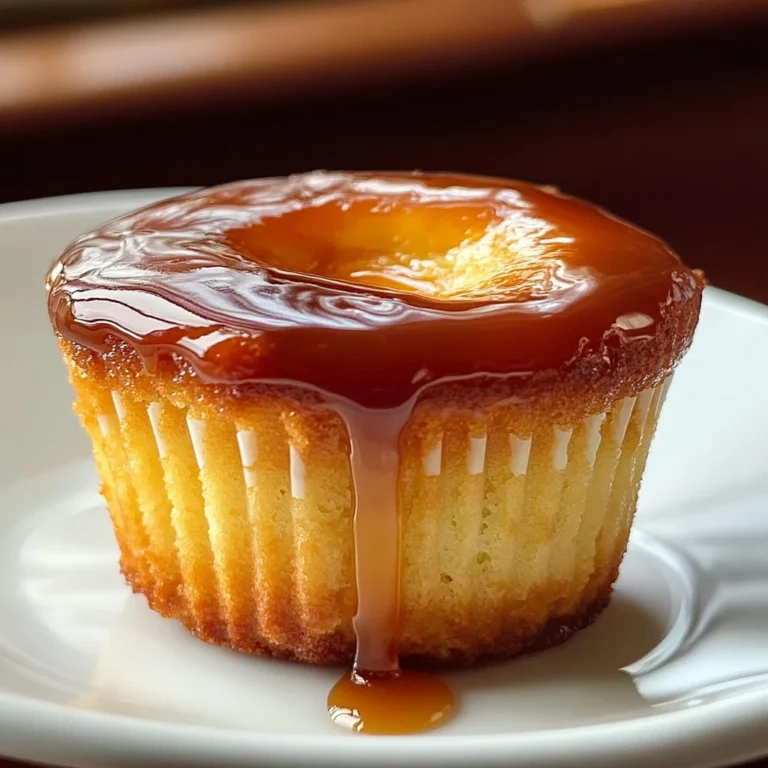 Velvety Caramel Flan Muffins