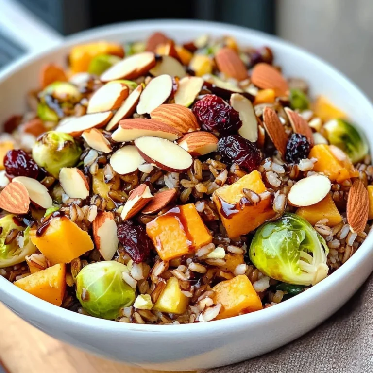 Wild Rice Harvest Bowls with Fig Balsamic Vinaigrette